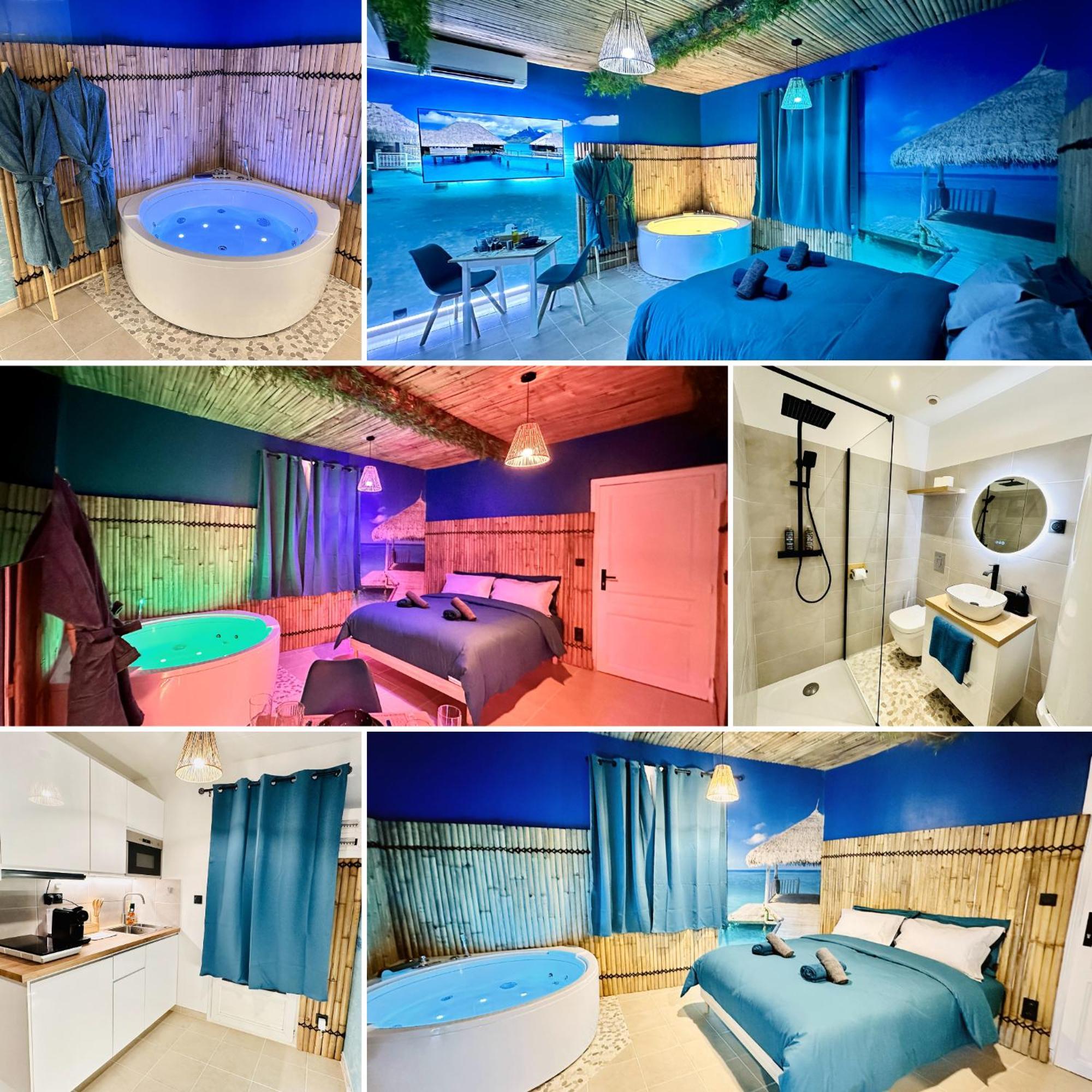 Narbnb - Bora-Bora Suite - Jacuzzi - Centre - Clim 纳博讷 外观 照片